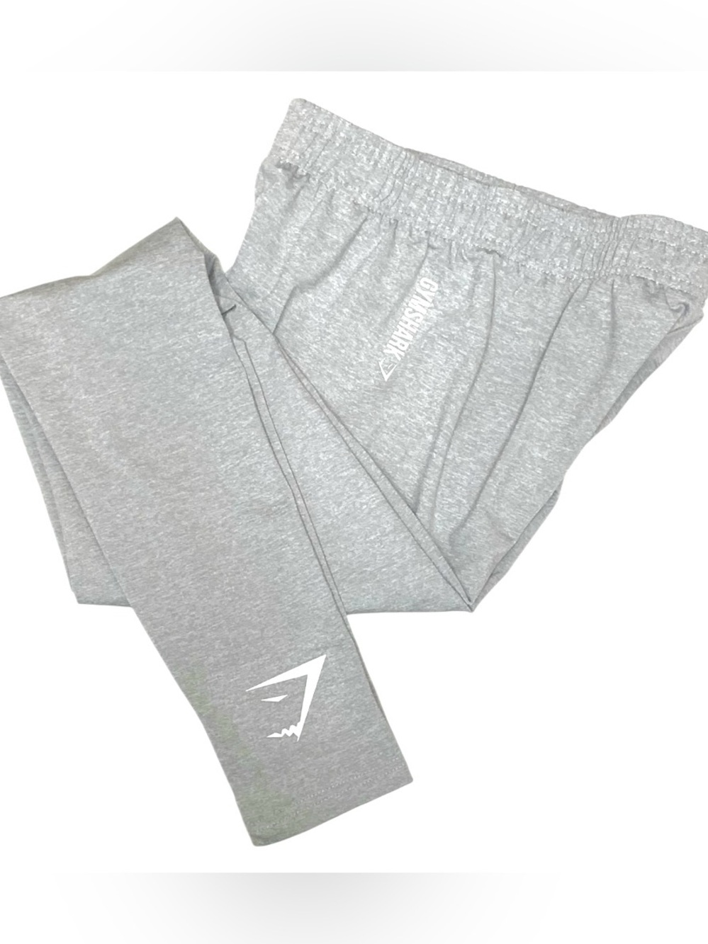 GymShark Ark Jersey Legging Light Grey Marl Size Small
